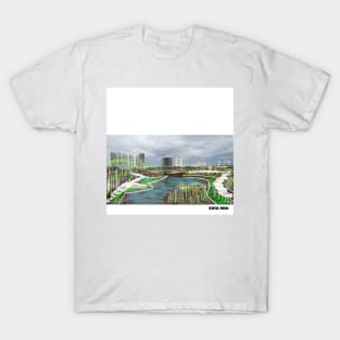 tajamar manglar ecopop landscape designing intervention T-Shirt